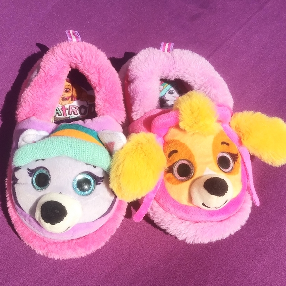 paw patrol slippers size 8